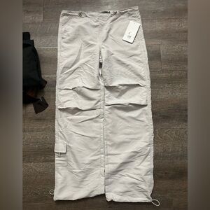 Gray Cargo Pants